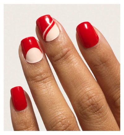 Mylee Gel Nail Wraps Lady In Red 20-pakning