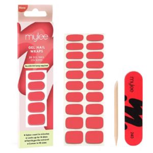 Mylee Gel Nail Wraps Be Yourself x20 Wraps, imported from the UK
