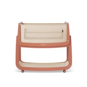 SnuzPod 5 Bedside Crib Terracotta (British brand)