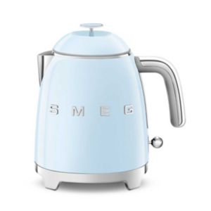 Smeg 50's Style Mini Kettle Pastel Blue 0.8L (British brand)