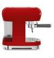 Cafetera espresso Smeg de color rojo (marca británica)
