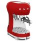Cafetera espresso Smeg de color rojo (marca británica)