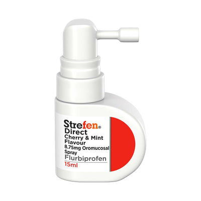 Boots Strefen Direct Cherry & Mint Flavour 8.75mg Oromucosal Spray 15ml- Buy online at McGrocer
