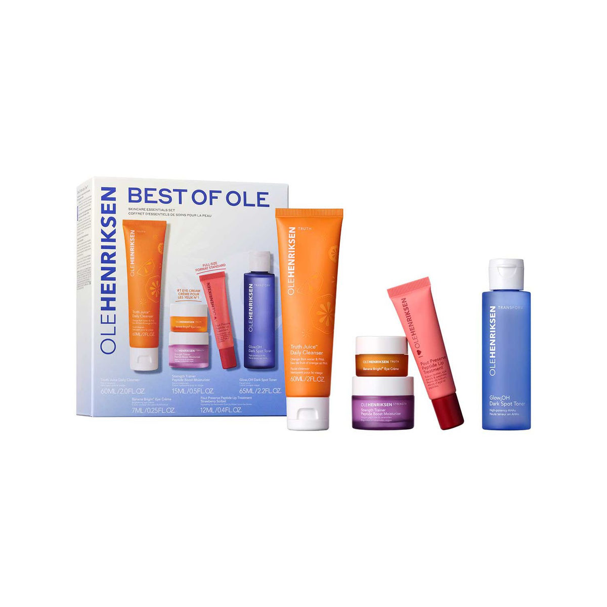 Ole Henriksen Best Of Ole Skincare Essential Set, imported from the UK