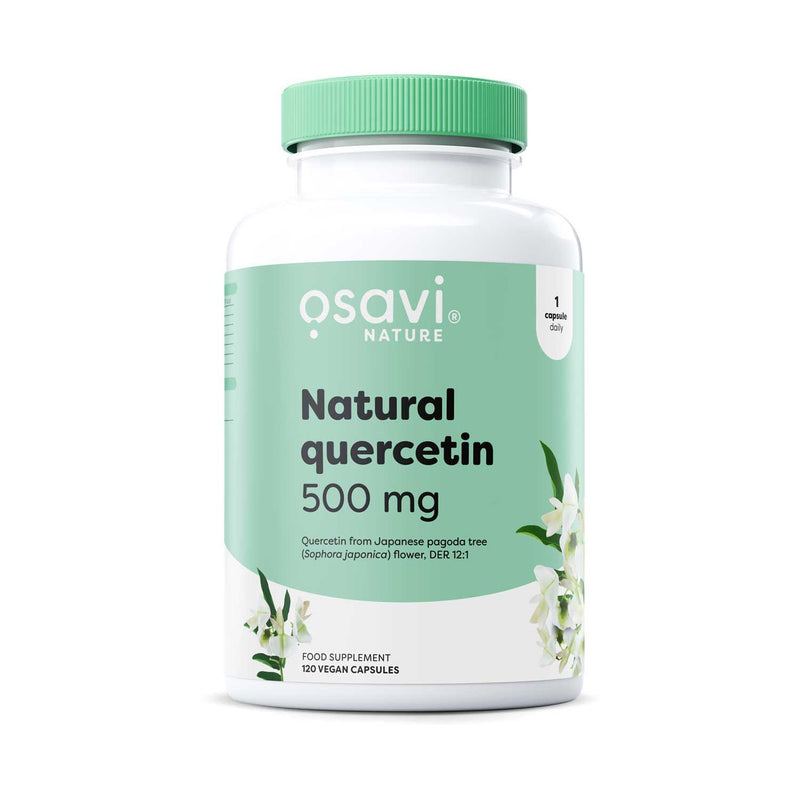 Osavi natural quercetin 500mg vegan capsules (British brand)