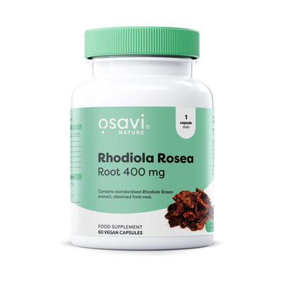 Boots Osavi Rhodiola Rosea Root 400mg Vegan Capsules - 60 Servings- Buy online at McGrocer