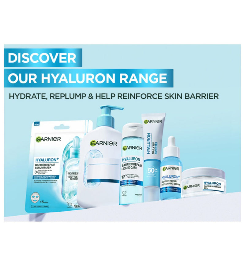 Garnier Hyaluron Barrier Protect UV Fluid SPF50 40ml - British product