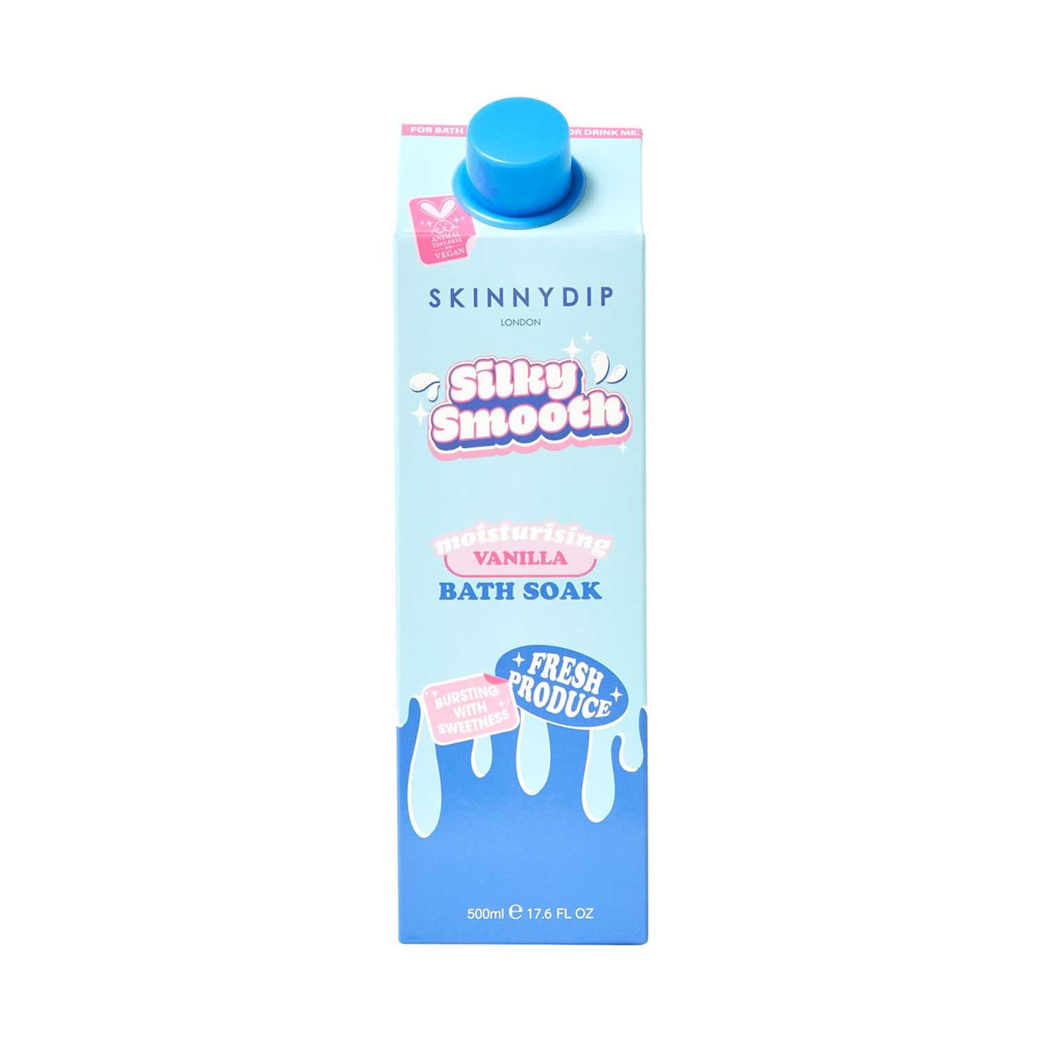 Skinnydip London bath soak Vanilla 500ml - British product