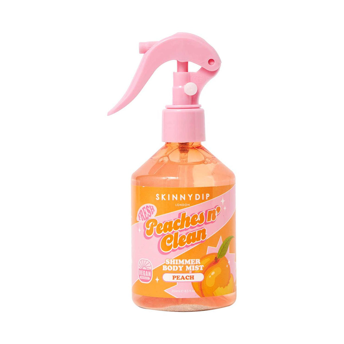 Skinnydip London peach body mist 250ml - British product