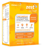Revive Active Zest Active powdered multivitamin 30 sachets, imported from the UK