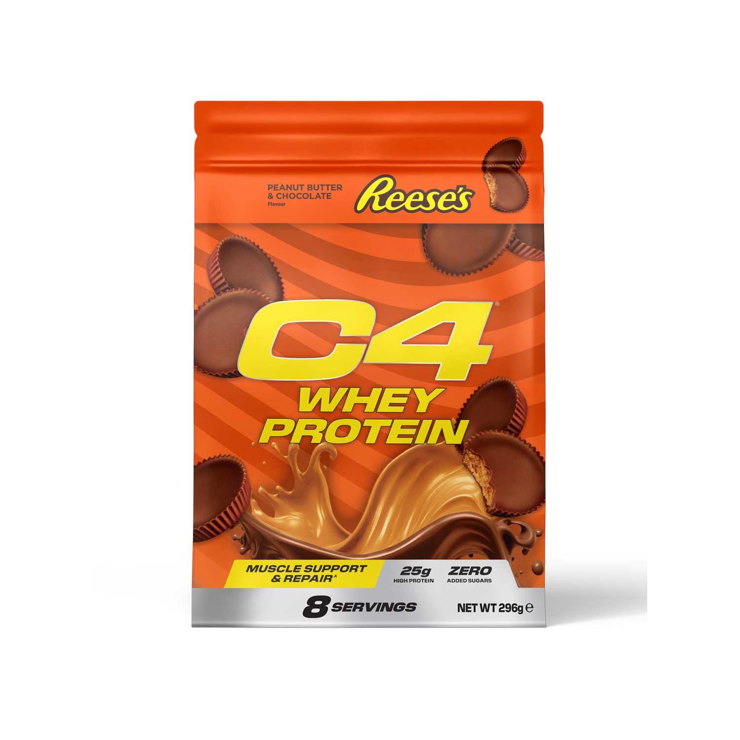 C4 whey protein Reese's Peanut Butter Cup 296g, UK version