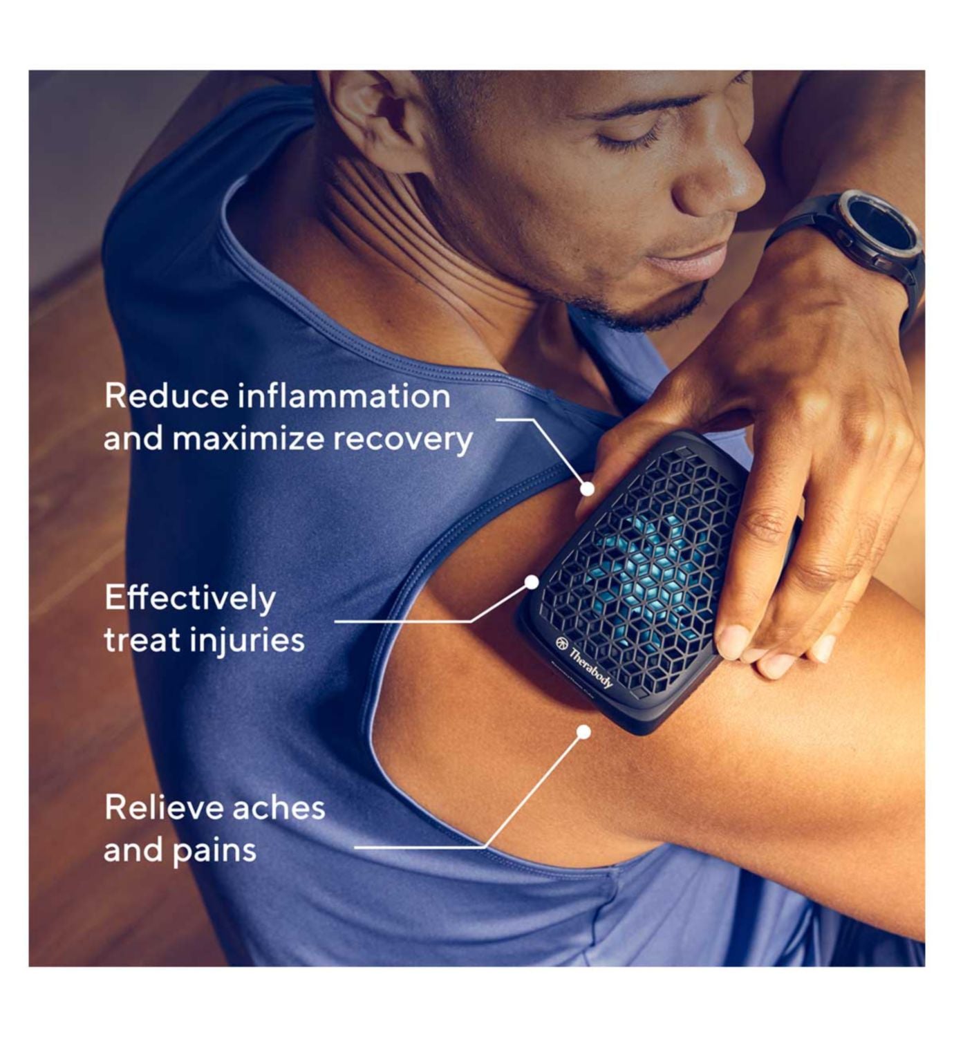 Therabody Recoverytherm Cube portable hot/cold therapy device (British brand)