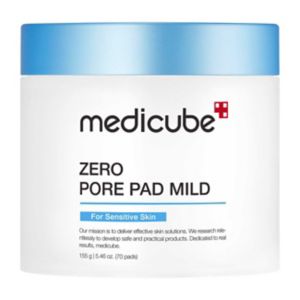 Boots Medicube Zero Pore Pad Mild Toner Pads 155g (70 Pieces)- Buy online at McGrocer