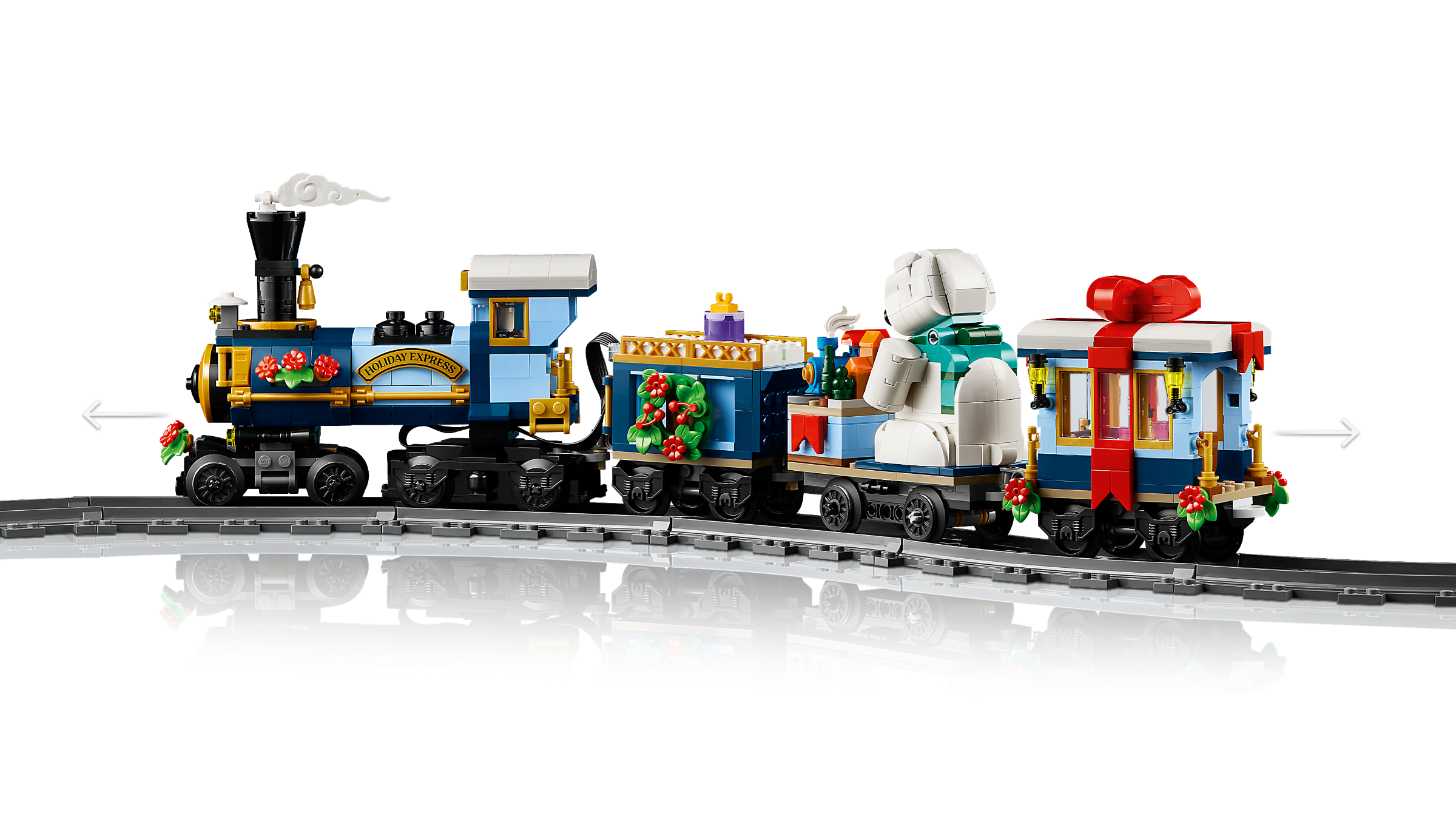 LEGO Holiday Express Train building set 956 pieces, imported from the UK