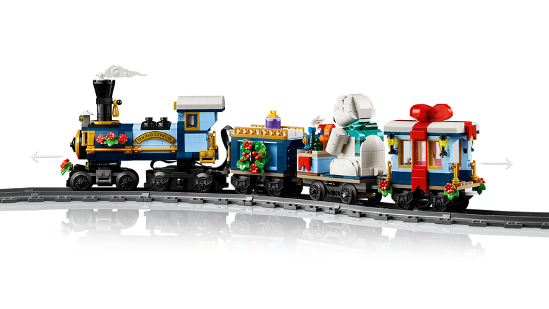 LEGO Holiday Express Train building set 956 pieces, imported from the UK