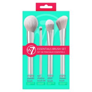 W7 Essentials 4 Piece Makeup Brush Set (British brand)