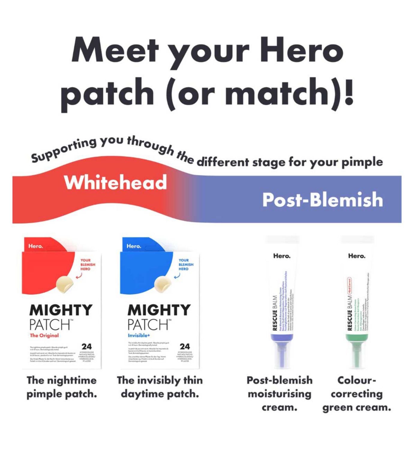Hero rescue balm original 15ml, UK version