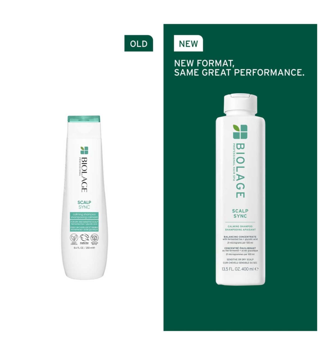 Biolage Scalp-Sync Calming Shampoo 400ml (British brand)