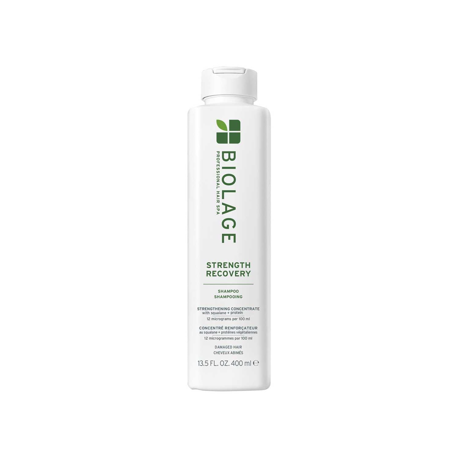 Biolage Strength Recovery Shampoo 400ml, imported from the UK