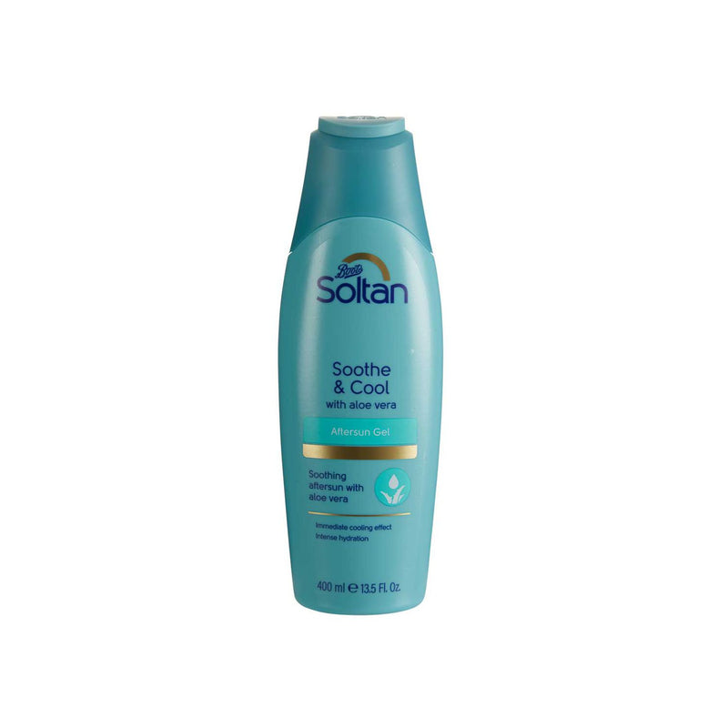 Soltan aftersun gel with aloe vera 400ml, UK version