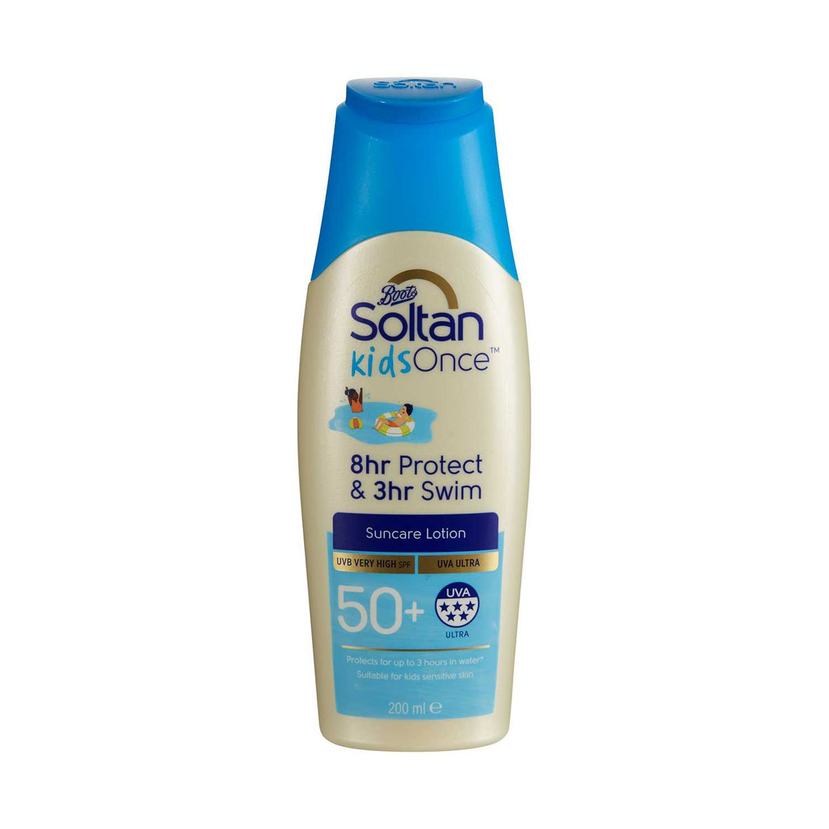 Soltan Kids sun lotion SPF50+ 200ml, imported from the UK