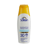 Soltan sensitive suncare lotion SPF30 200ml, imported from the UK