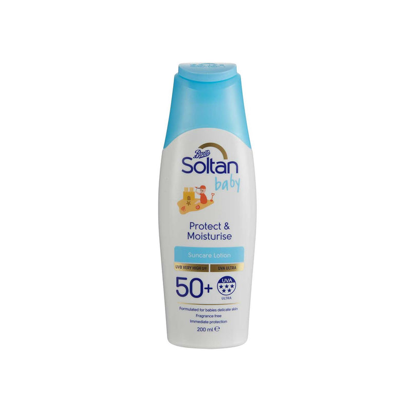 Soltan baby suncare lotion SPF50+ 200ml (British brand)