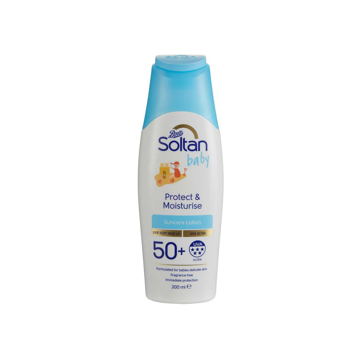 Soltan baby suncare lotion SPF50+ 200ml (British brand)