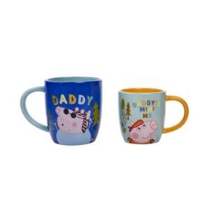Hasbro Peppa Pig Daddy and Me Keramiktassen-Set