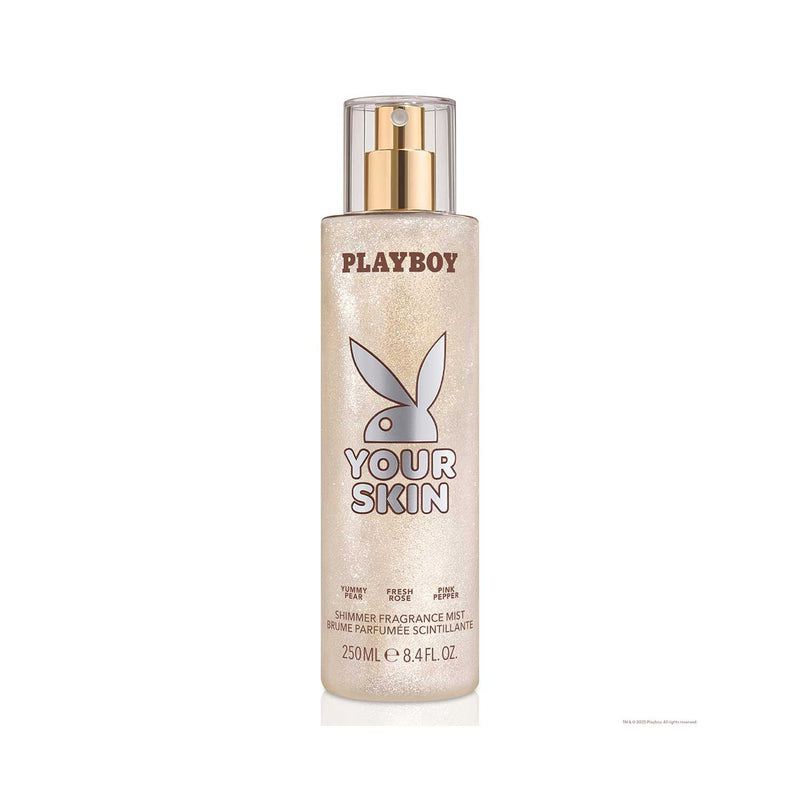 Playboy Your Skin Shimmer Fragrance Mist 250ml, UK version