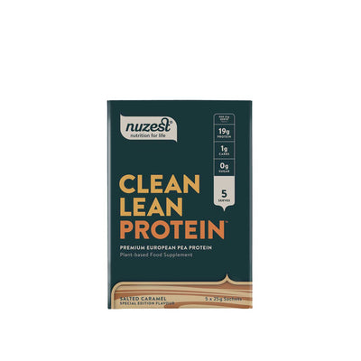 Boots Nuzest Clean Lean Protein Pea Powder Salted Caramel 5 x 25g Sachets- Buy online at McGrocer