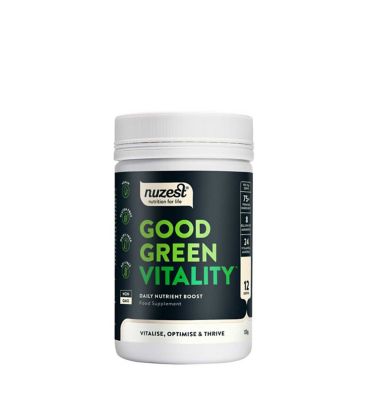NUZEST Good Green Vitality Multinutrient Greens Powder 120g
