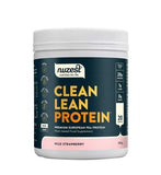 NUZEST Clean Lean Protein Premium European Pea Protein Powder Wild Strawberry 500g