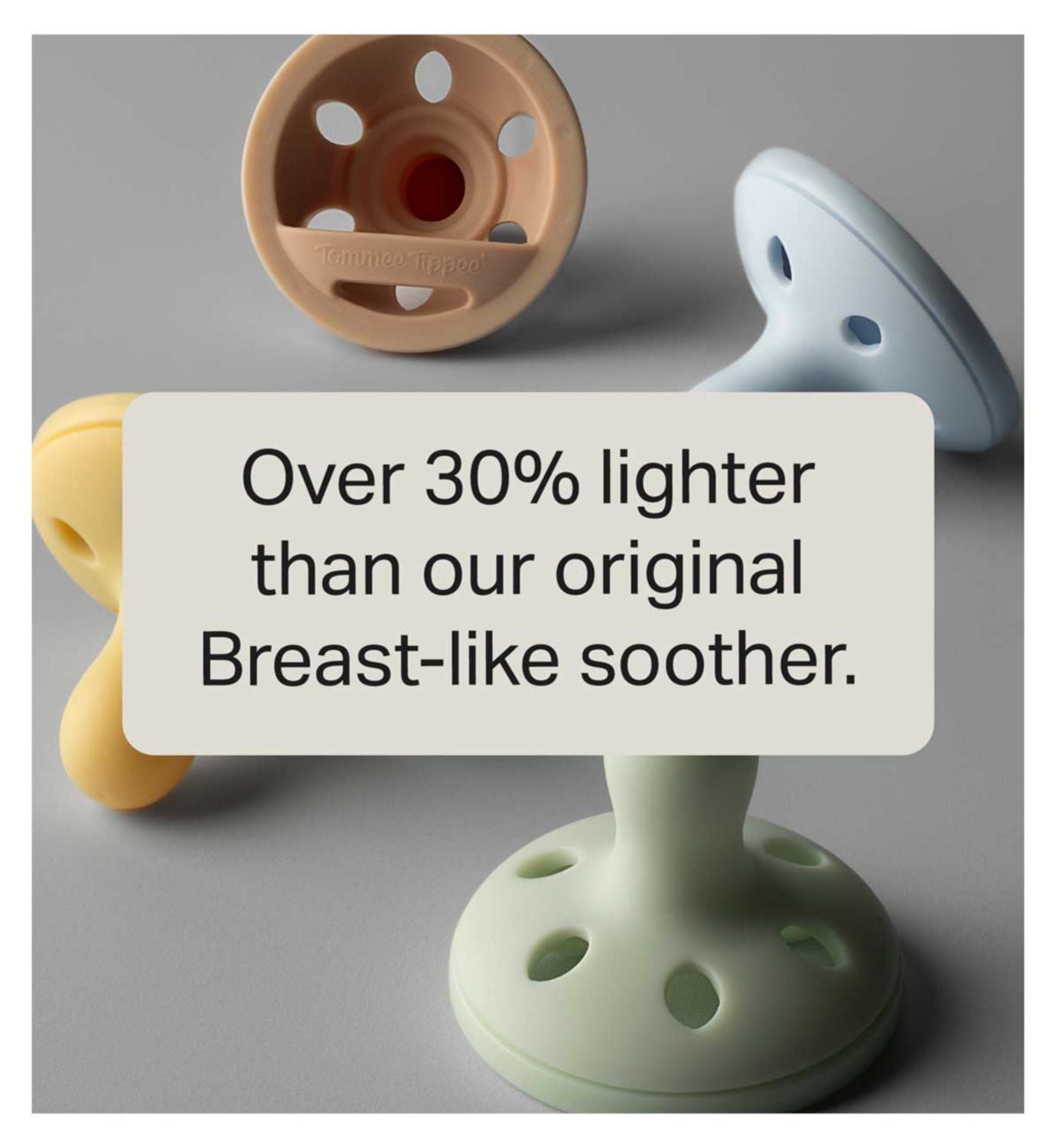 Tommee Tippee Breast-Like Soother 0-6m 4 pack (British brand)
