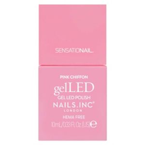Nails.INC GelLED Gel Colour Polish Pink Chiffon Gel Neglelakk 10ml