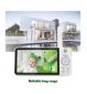 Babyphone vidéo LeapFrog Écran 5 pouces Blanc LF915HD