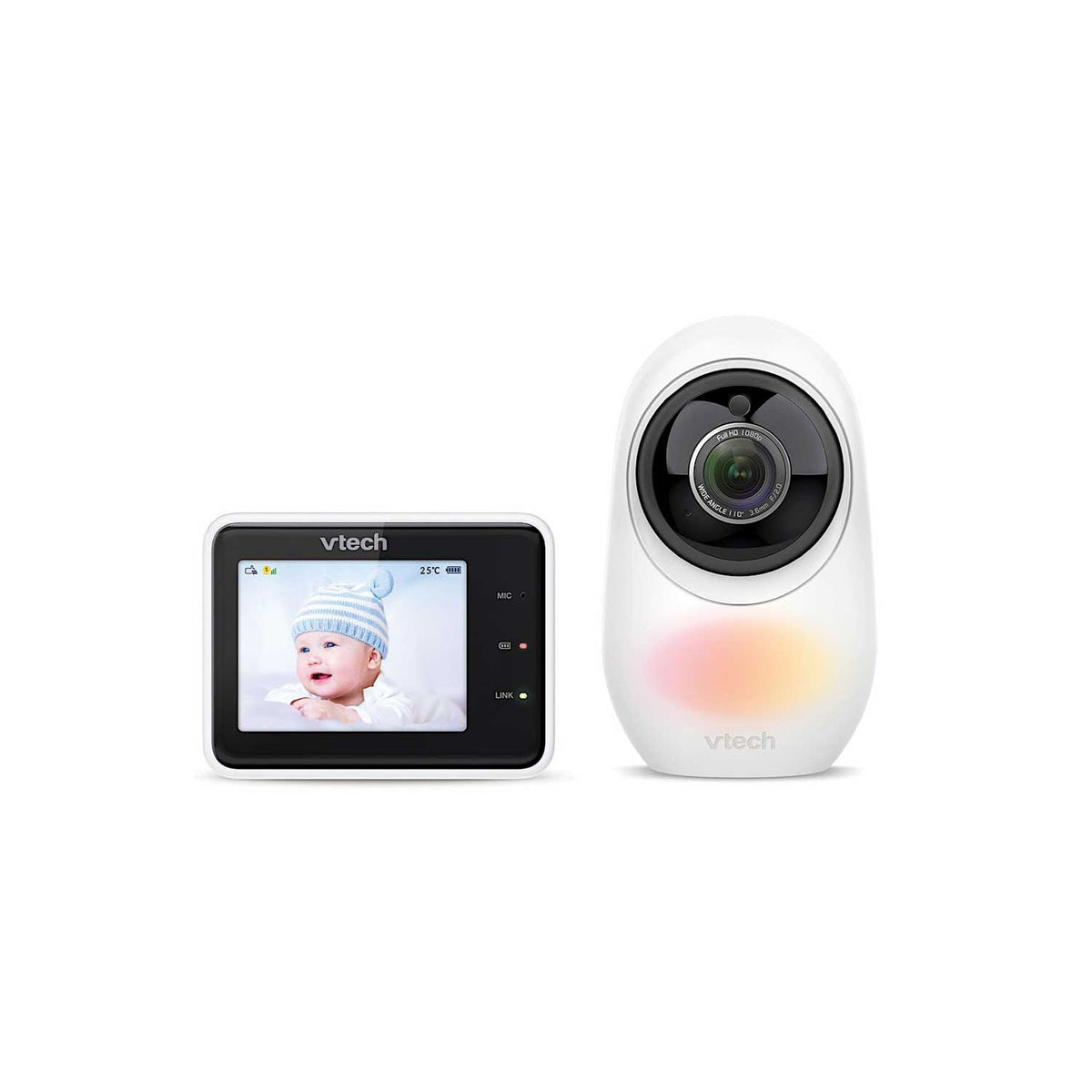 VTech 2,8 Zoll Video-Babyphone Weiß RM2751 (britische Marke)