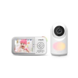 Babyphone vidéo VTech avec veilleuse Blanc RM3263