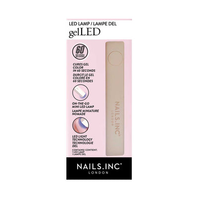 Boots Nails. Inc GelLED On-The-Go Mini LED Lamp - Portable Manicure Tool - 16g- Buy online at McGrocer