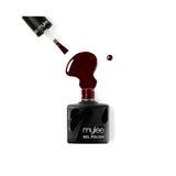 Mylee Diva gel nail polish dark red 8ml - British product
