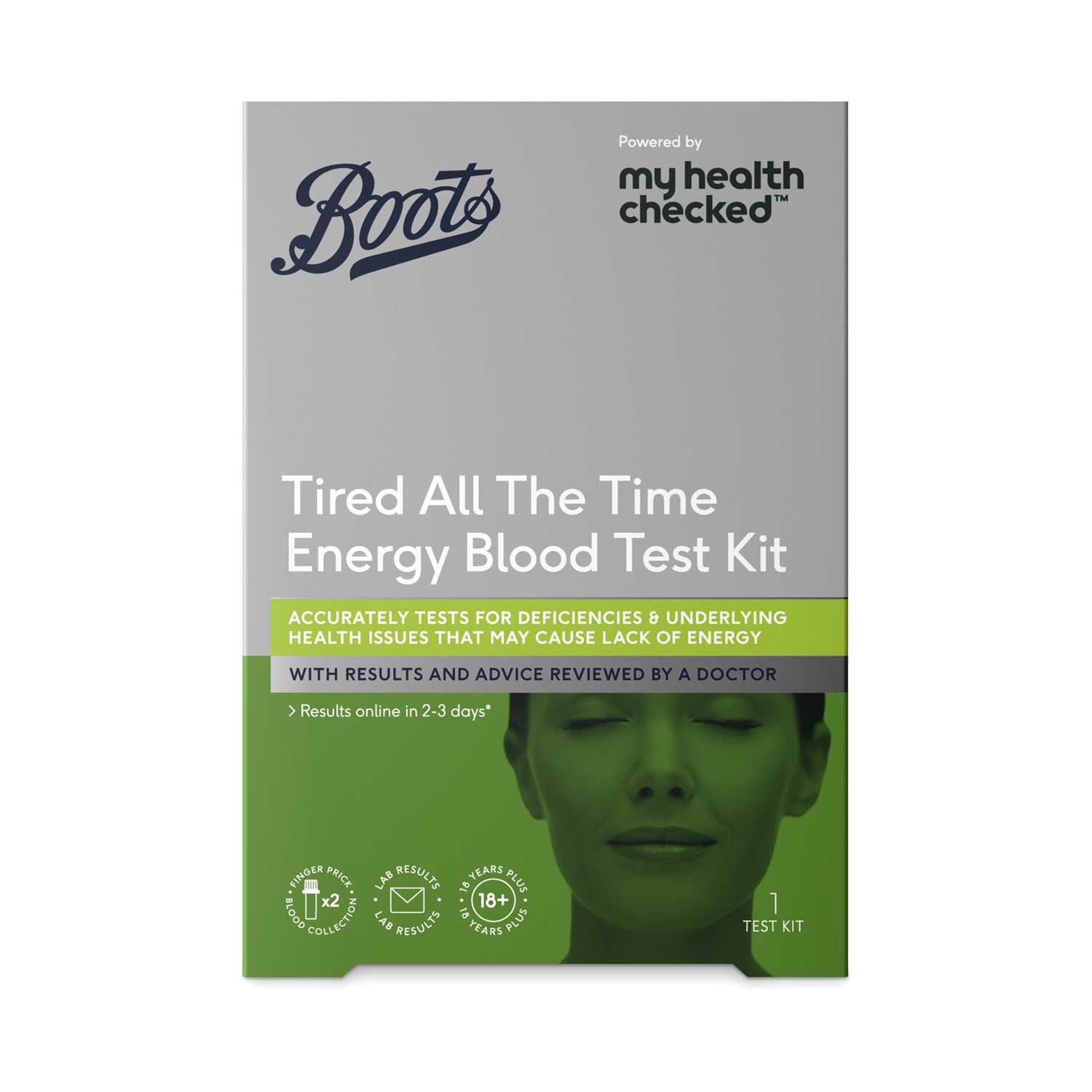 Boots Tired All The Time Energy Blood Test Kit