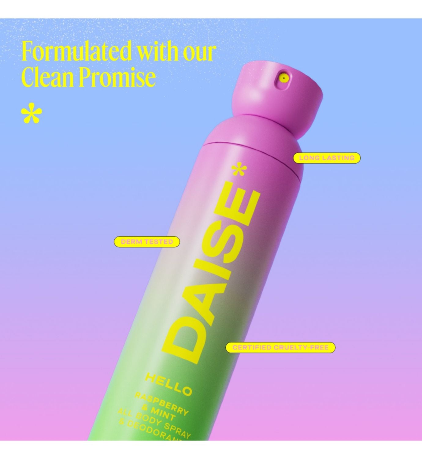 Daise Hello body spray 120ml (British brand)