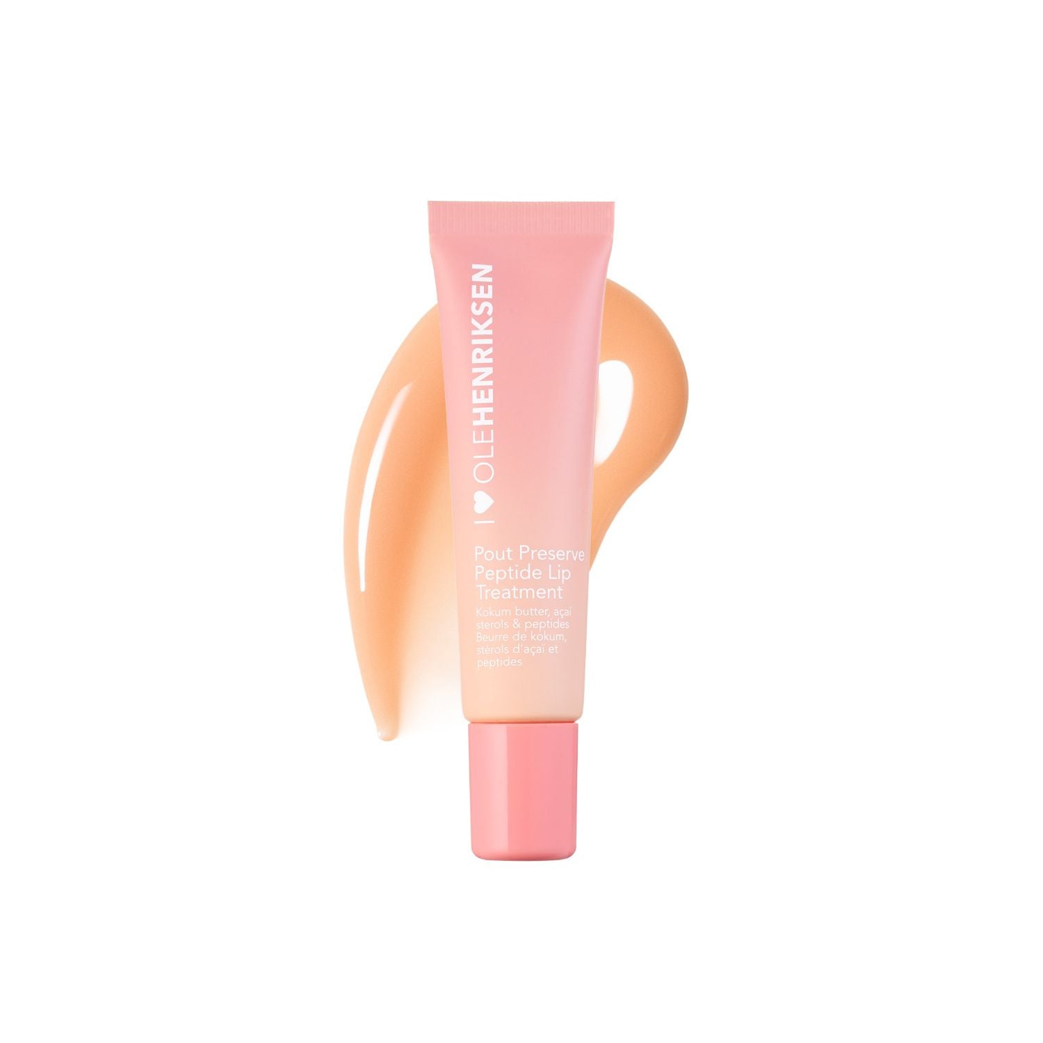 Ole Henriksen lip treatment Peach Glaze 12ml, imported from the UK