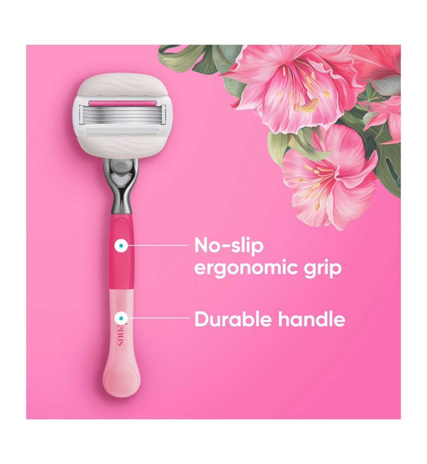 Gillette Venus Pro ComfortGlide Tropical women's razor starter kit - British product