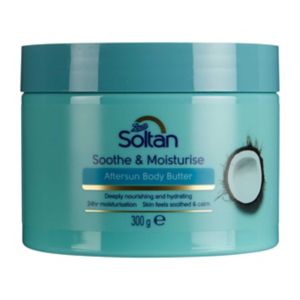 Soltan Soothe Moisturise After Sun Körperbutter Kokosnuss 300g