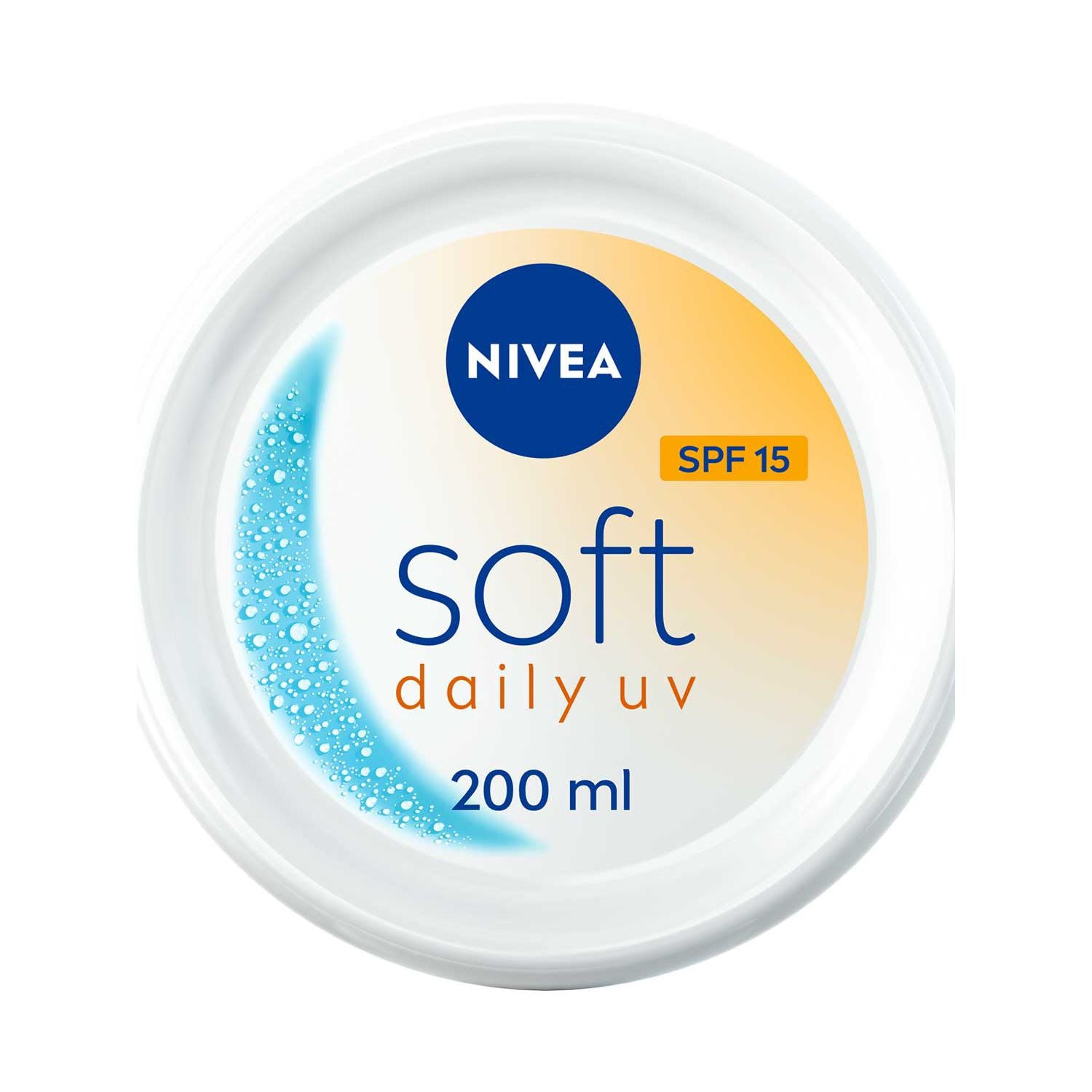 NIVEA Soft Daily UV moisturiser SPF15 200ml - British product
