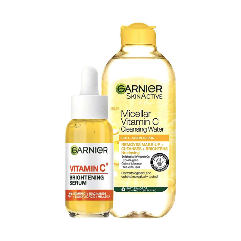 Garnier Vitamin C Cleanse & Treat Bundle, imported from the UK