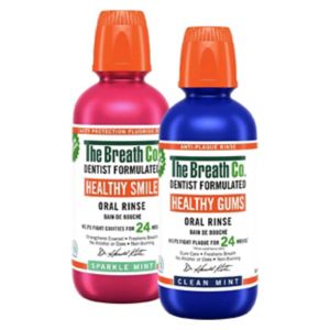 The Breath Co Healthy Smile and Gum oral rinse (British brand)