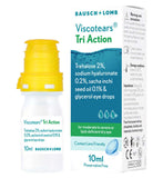 Bausch + Lomb Viscotears Tri Action eye drops 10ml, imported from the UK