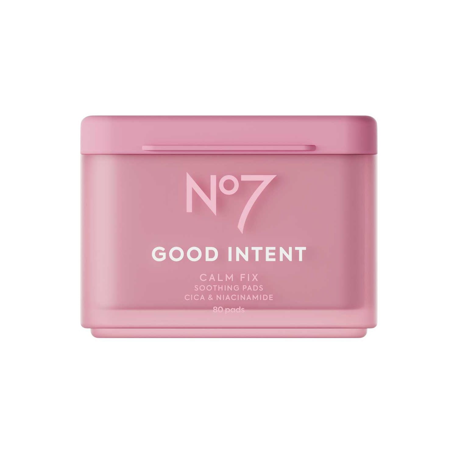 No7 Good Intent Calm Fix Soothing Pads 80, imported from the UK